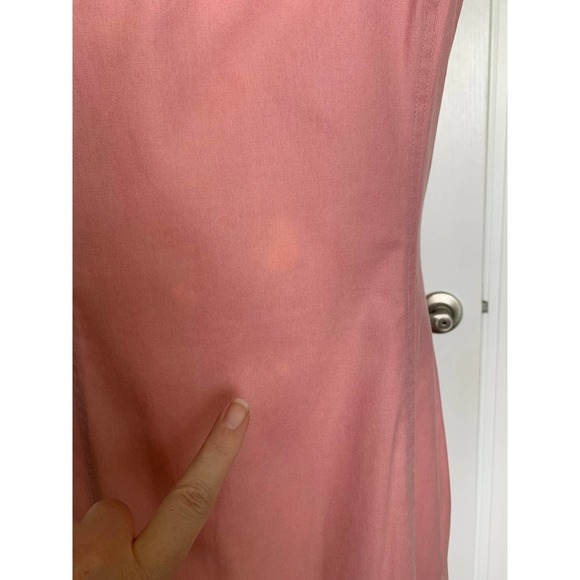 Rebecca Taylor Cotton Blend Dress with Embroidered Mesh Embellishment 8 - Picture 5 of 12